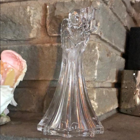 prettythings Other - Crystal Angel Candle Holder